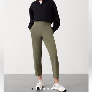 Athleta BROOKLYN MID RISE ANKLE PANT Moss 10 Tall